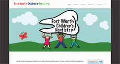 Desktop Screenshot of fortworthchildrensdentistry.com